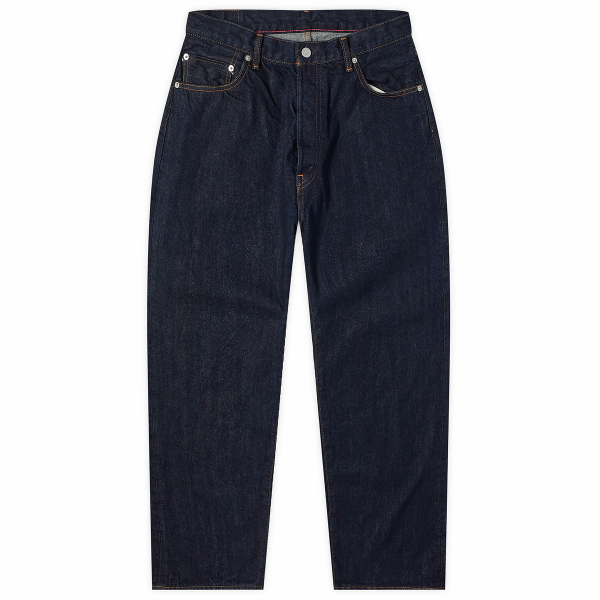 Ordinary Fits Men's 108 Loose Ankle Denim Jeans in Indigo One Wash