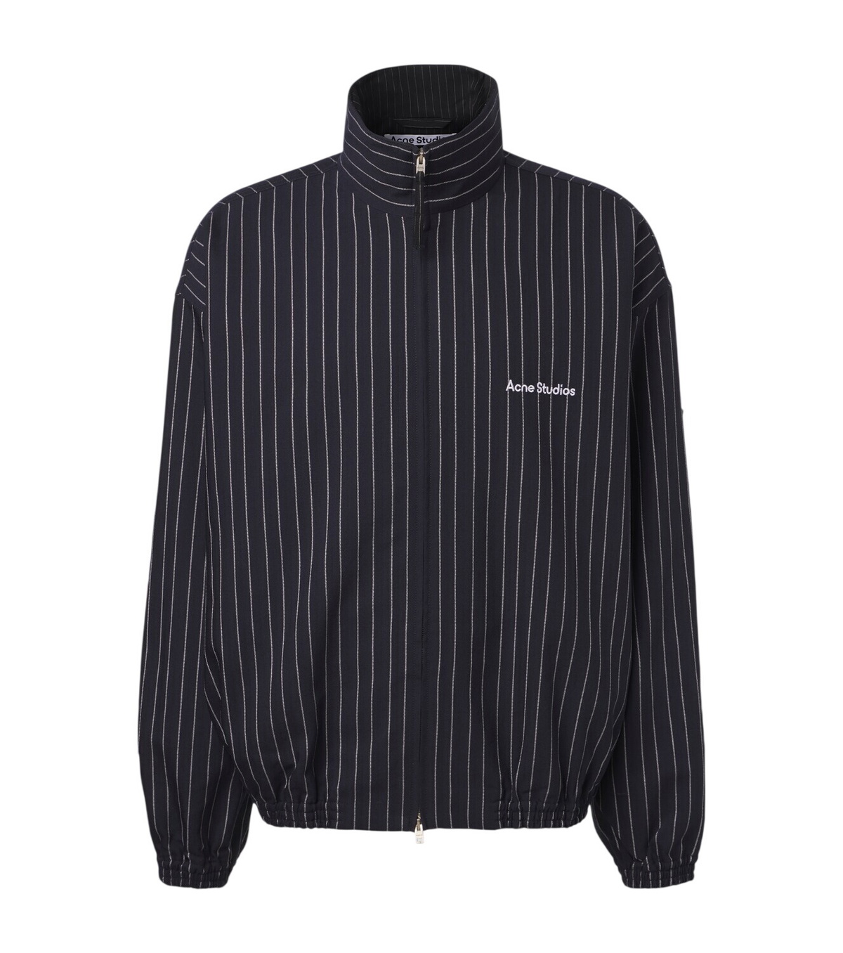 Acne Studios Men's Odrox Cotton Twill Overshirt in Black Acne Studios