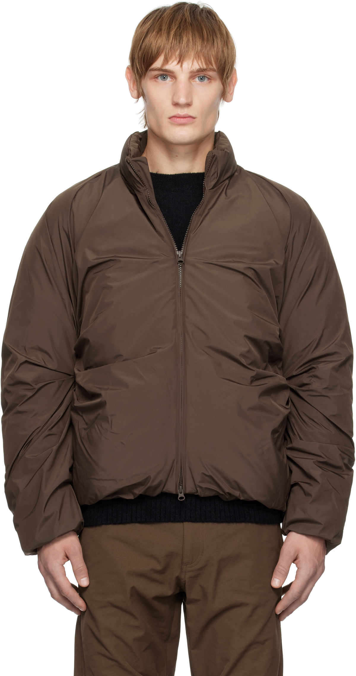 POST ARCHIVE FACTION (PAF) Black 7.0 Right Down Jacket Post