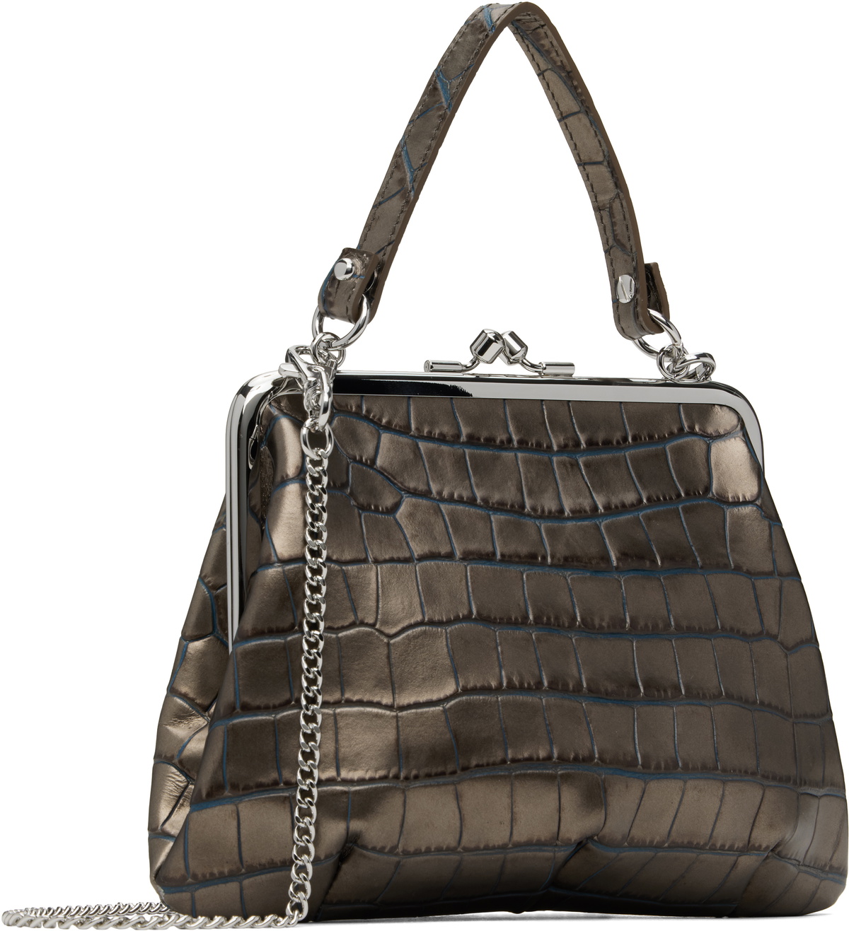 Vivienne Westwood Brown Granny Frame Bag Vivienne Westwood