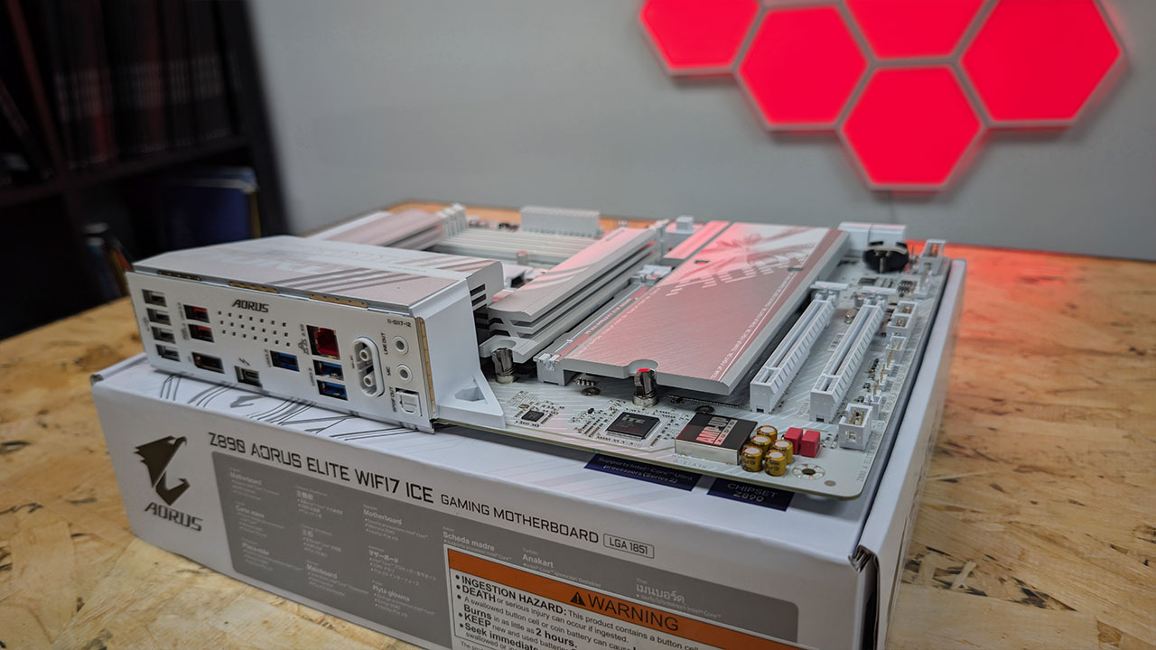 GIGABYTE Z890 AORUS Elite WiFi7 ICE Motherboard Review - CGMagazine