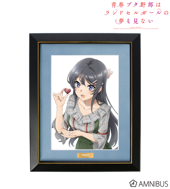 青春ブタ野郎 キャラファイングラフ A3サイズ 古賀朋絵 青春ブタ野郎