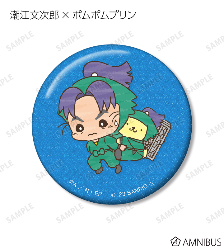 忍たま乱太郎×サンリオキャラクターズ - トレーディンググリッター缶