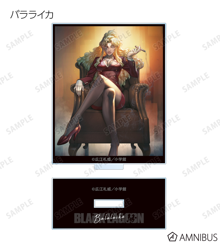 BLACK LAGOON - トレーディング カラーイラスト アクリルスタンド ver