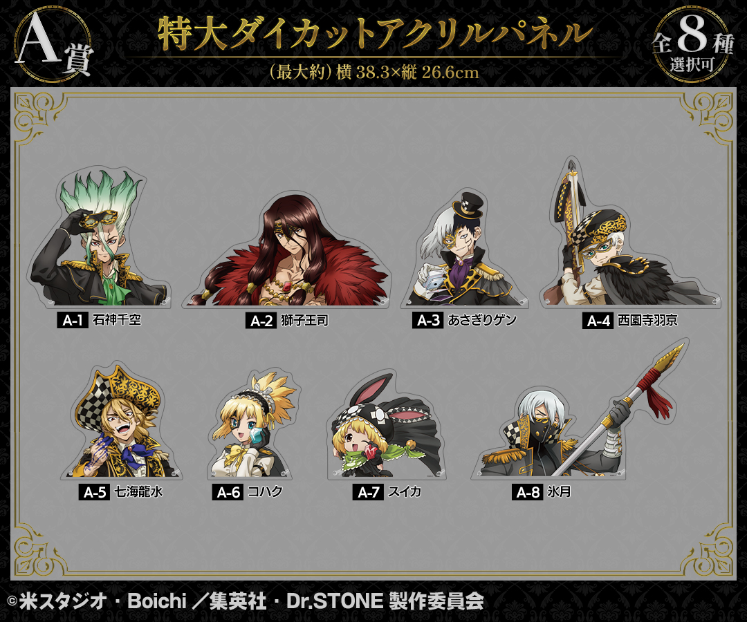 TVアニメ「Dr.STONE」｜TVアニメ「Dr.STONE」 描き下ろし 怪盗団ver