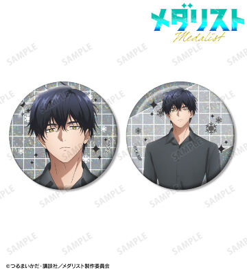 TVアニメ「メダリスト」 - 狼嵜 光&夜鷹 純 ホログラム缶バッジ2個