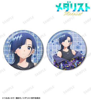 TVアニメ「メダリスト」 - 明浦路 司 ホログラム缶バッジ2個セット