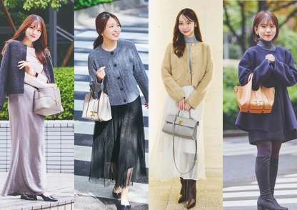 神崎恵、色気のある着やせ術♡大きめやピタッと服で華奢見えさせる冬の