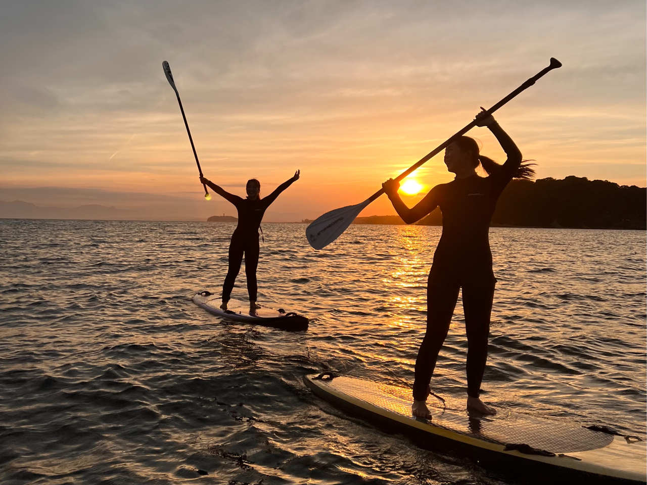 神奈川・逗子・SUP】サンセットSUPコース 湘南で過ごす非日常体験