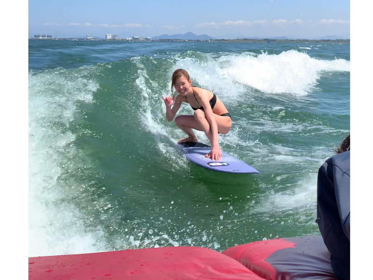 琵琶湖・雄琴】ウェイクサーフィン体験コース！！/RISING FORCE