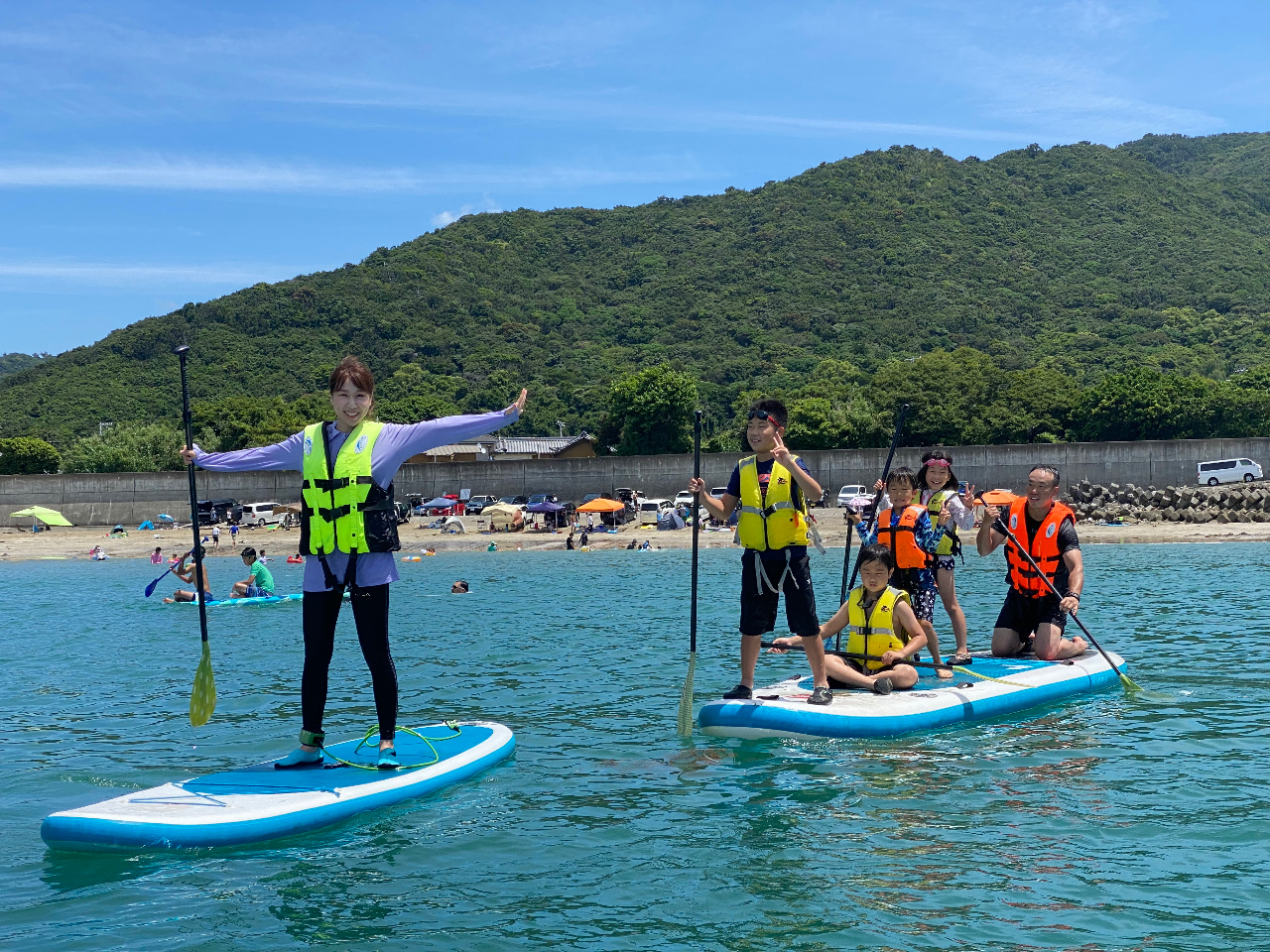 和歌山の穴場エリアでSUP体験～海でアドベンチャー体験初めての方も