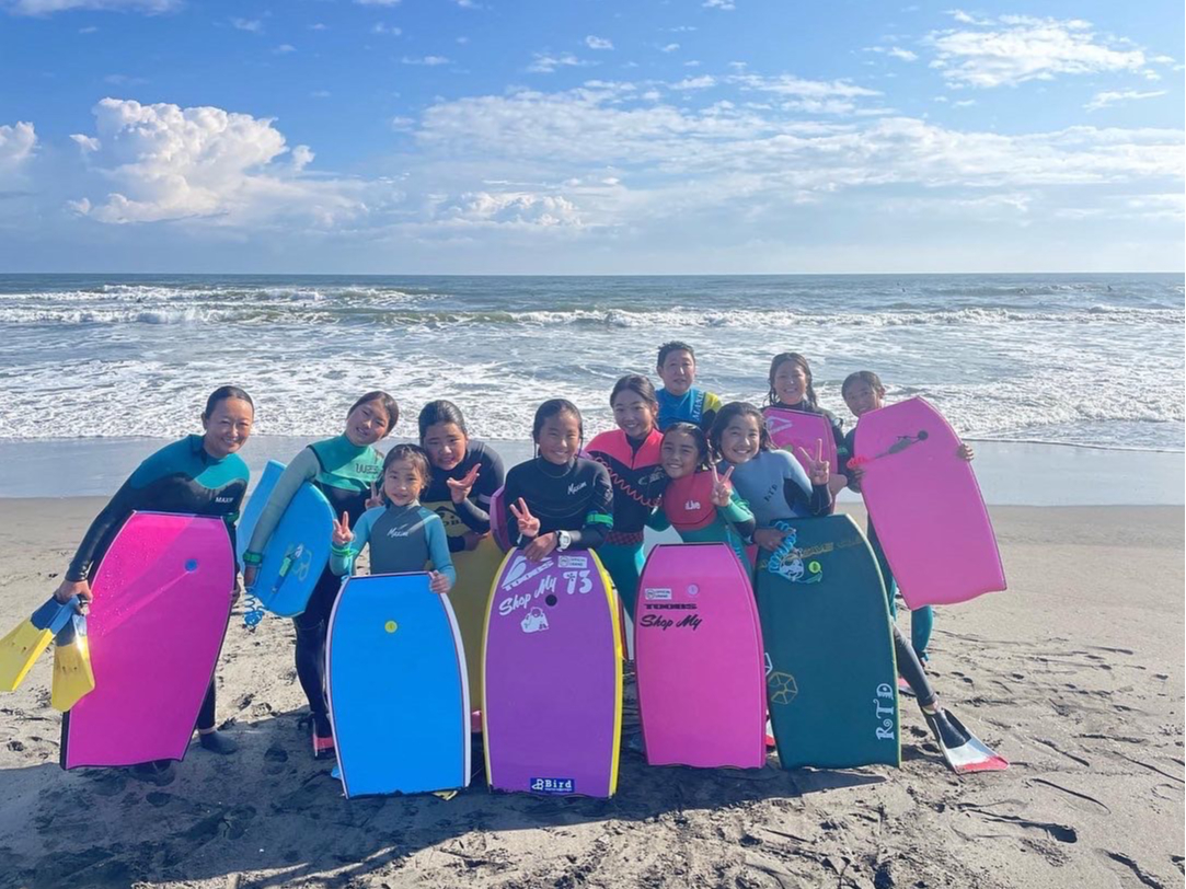 ◇茨城・大洗サンビーチ◇AYAMIプロに教わるボディボード体験レッスン