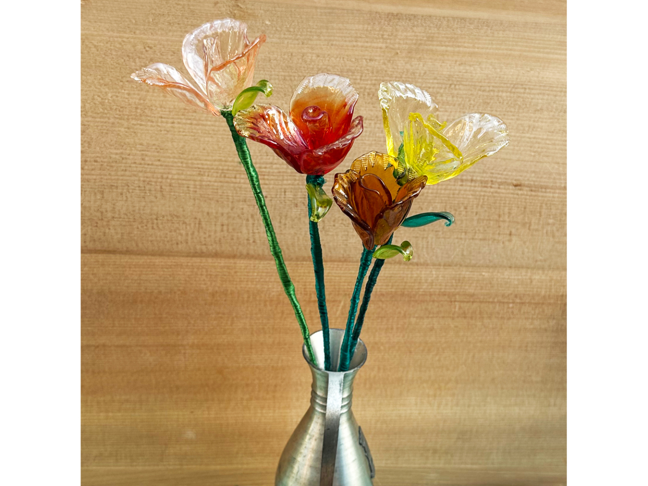 ビーズ道】【谷中】☆ヴェネチアンローズレッスン＊谷中の