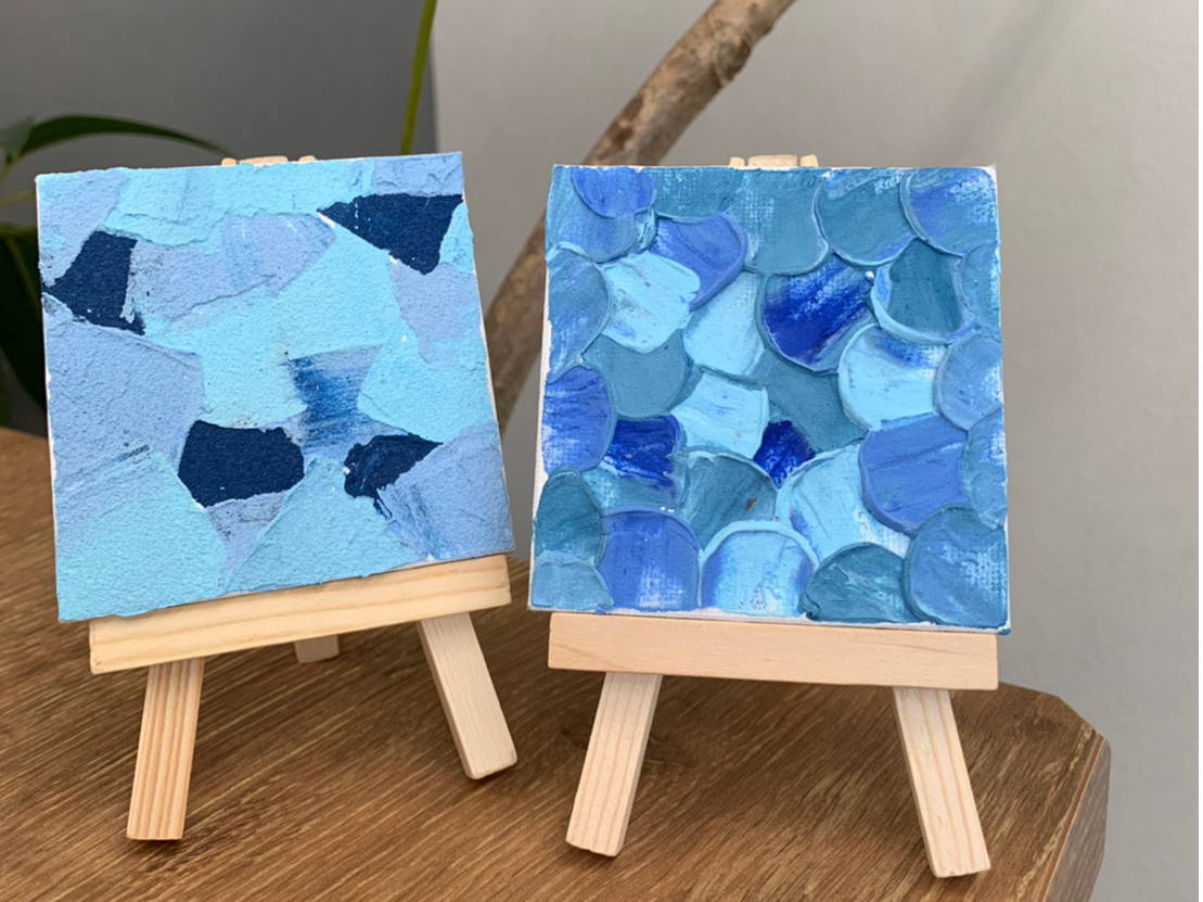 富山】テクスチャーアート ミニキャンバス体験！20～30分で完成するお