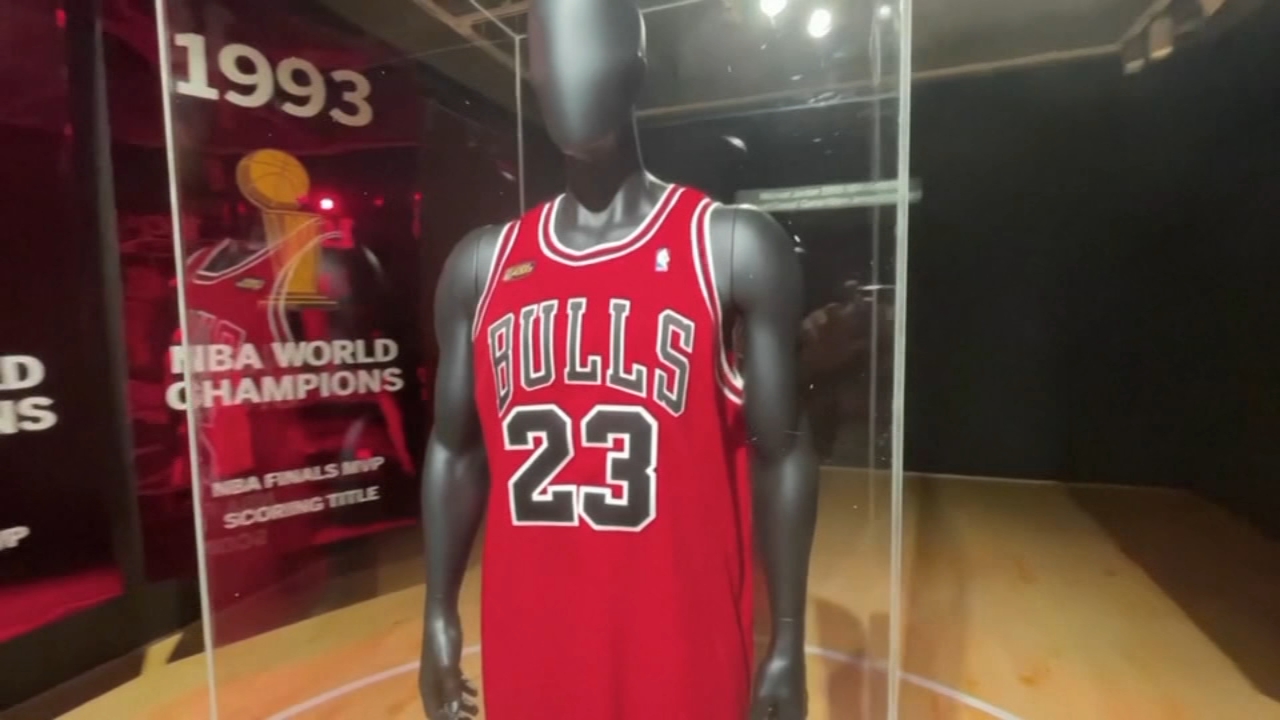 Michael Jordan 'Last Dance' jersey from 1998 Chicago Bulls NBA