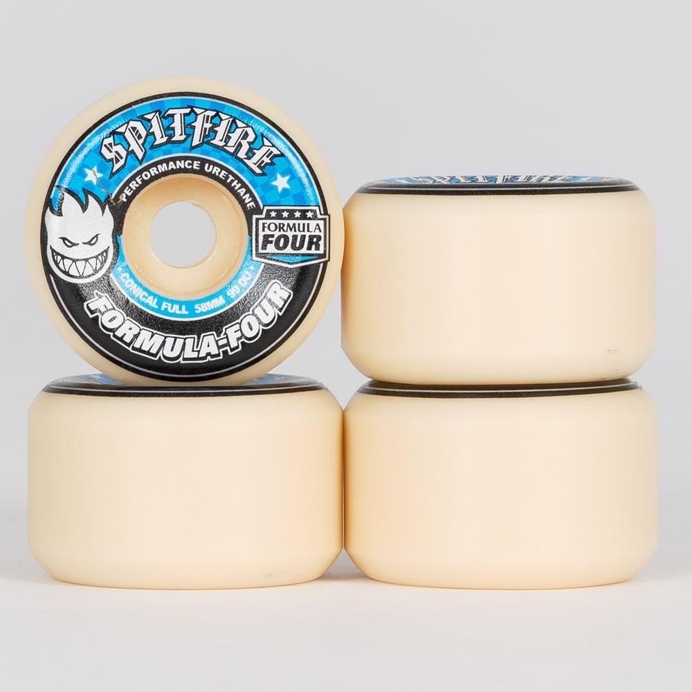 Spitfire F4 Conical Full 99DU 56mm Skateboard Wheels - Boardwalk