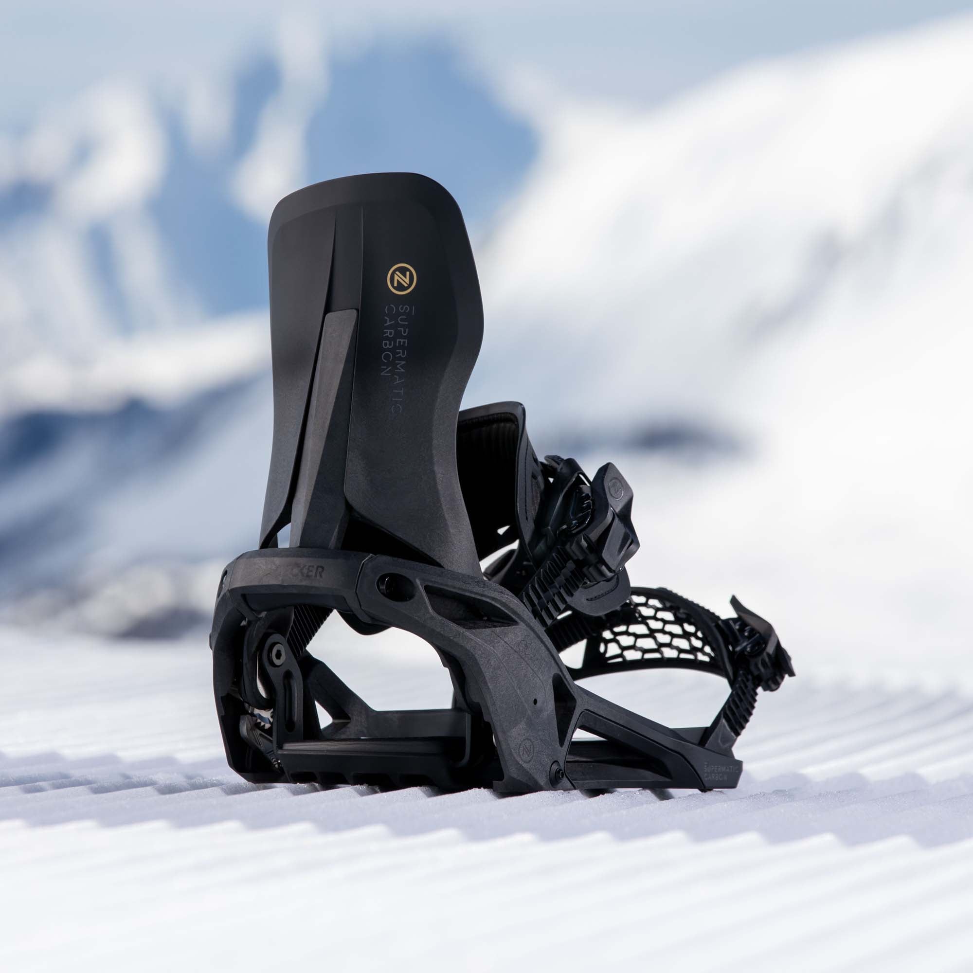 Nidecker Carbon Supermatic Snowboard Bindings 2026