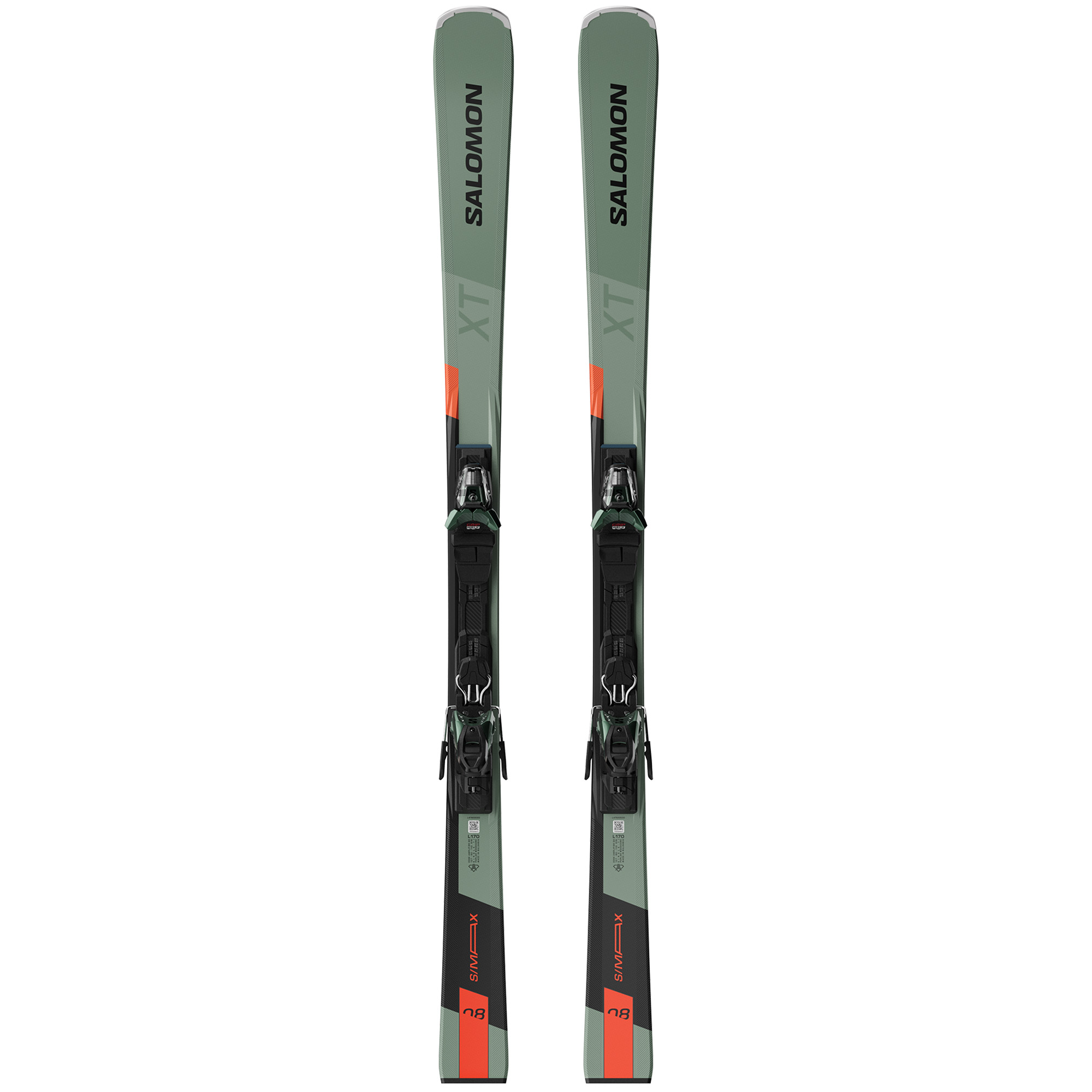 Salomon E S/Max 8 Xt + M11 Gw L80 Skis 2025 | Absolute-Snow