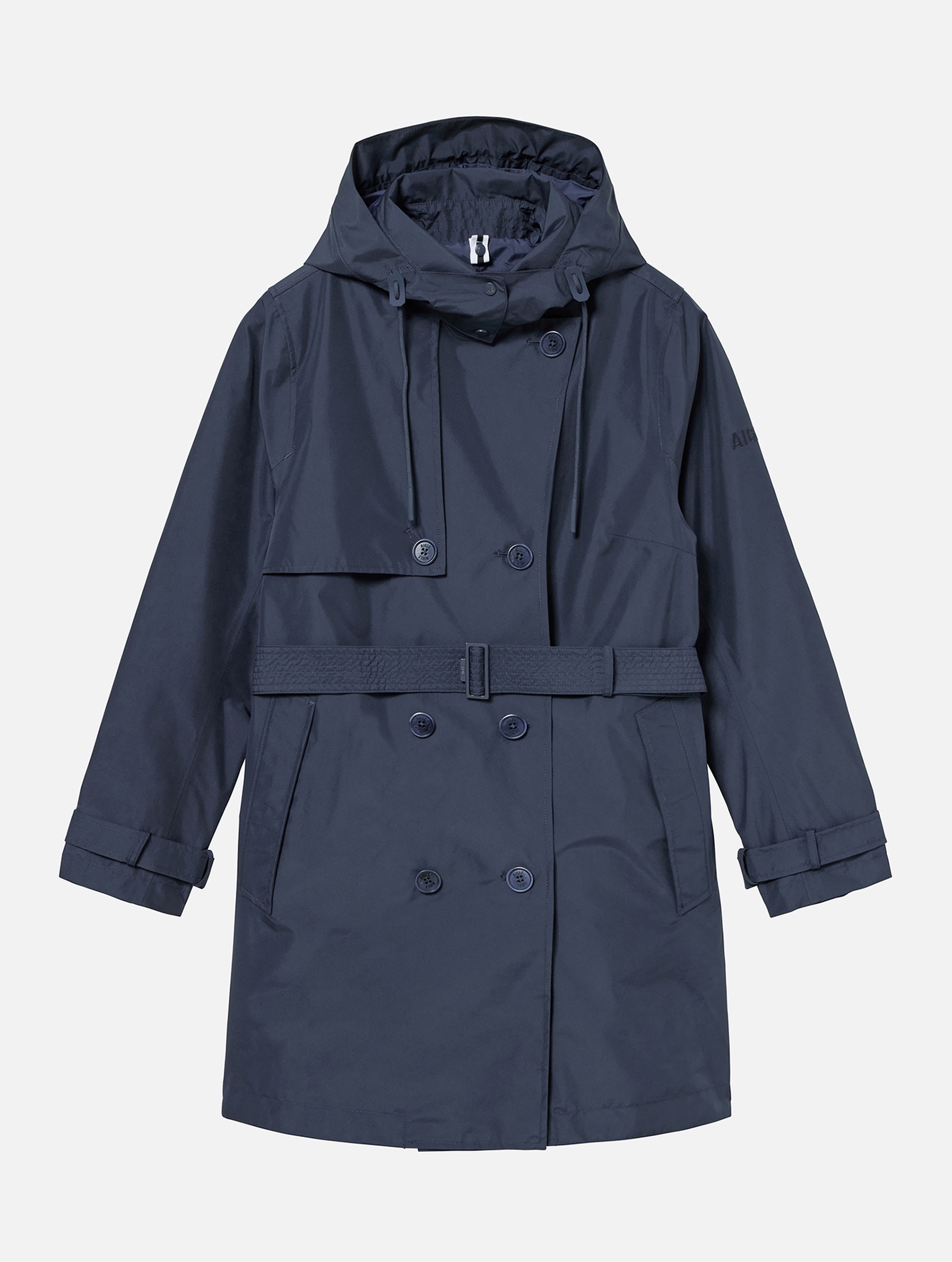 レディース ゴアテックス フーデッドトレンチコート ZBFAA74 - AIGLE