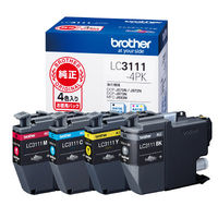 ブラザー（brother） 純正インクカートリッジ LC412XL-4PK 大容量 1