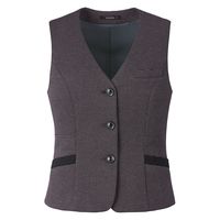 ボンマックス FACE MIX（フェイスミックス） レディースベスト グレー