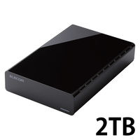 HDD 外付け 4TB USB3.0 テレビ対応 ブラック ELD-CED040UBK エレコム 1