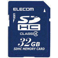 SD カード 32GB Class4 一眼レフ 写真 動画 MF-HCSD032GC4A エレコム 1