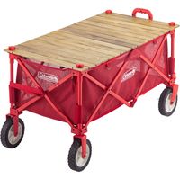 コールマン アウトドアワゴンウッドロールテーブル 2000038129 1個