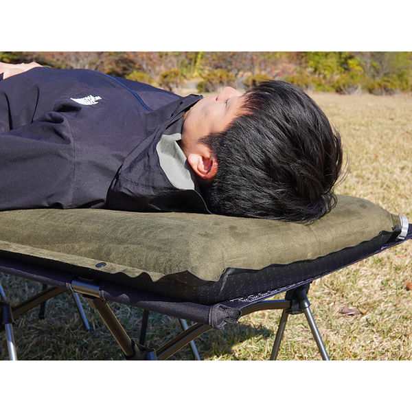 FUTURE FOX キャンプマット 10cm 自動吸気機能 オートエアバルブ搭載