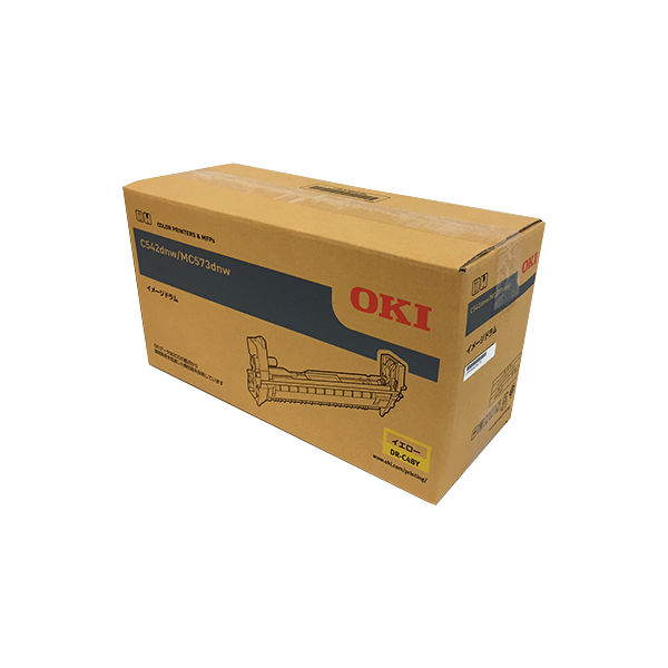 沖データ（OKI） 純正ドラムカートリッジ DR-C4BY イエロー 1個 - アスクル