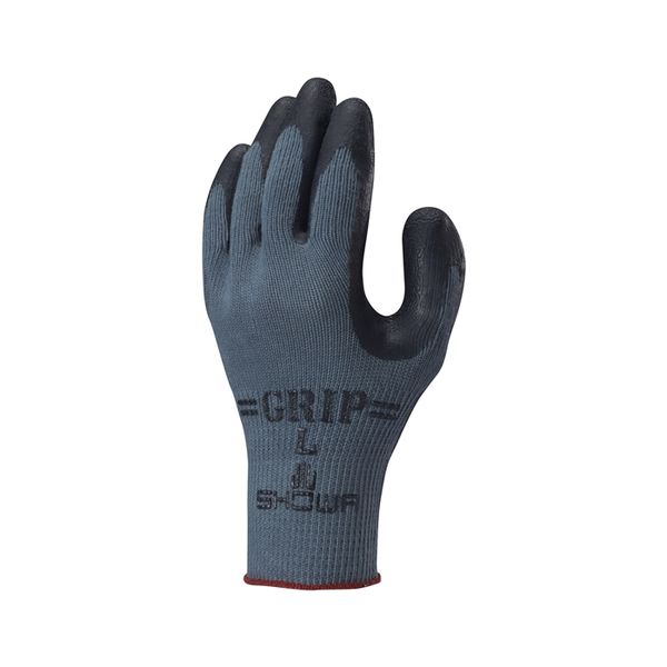 天然ゴム背抜き手袋 No.313 グリップ(ソフトタイプ) 3双パック Mサイズ