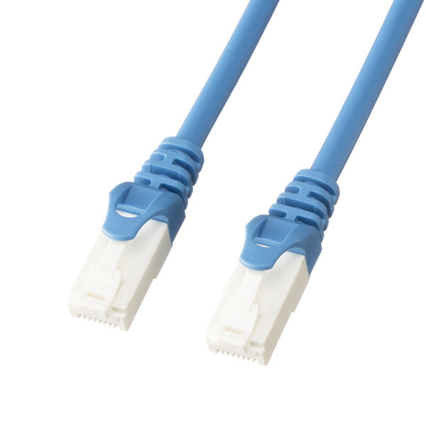 アスクル限定 CAT6A LANケーブル 2m ツメ折れ防止 スタンダード ASー