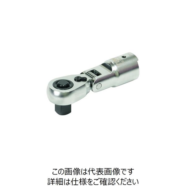 TONE 差替式トルクレンチ用交換ラチェットヘッド 差込角9.5mm 全長81mm