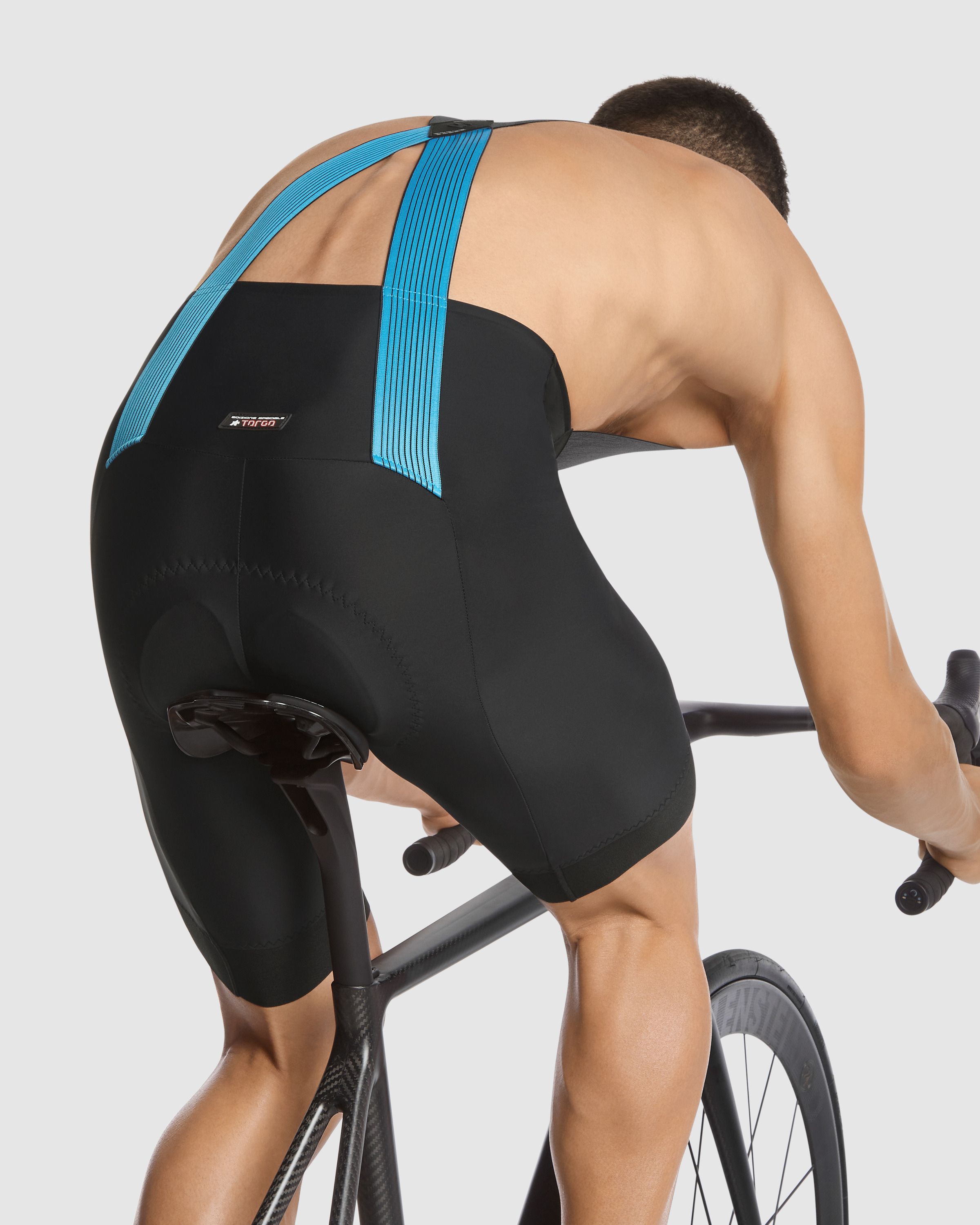 EQUIPE RS Bib Shorts S9 TARGA, Cyber Blue » ASSOS Of Switzerland