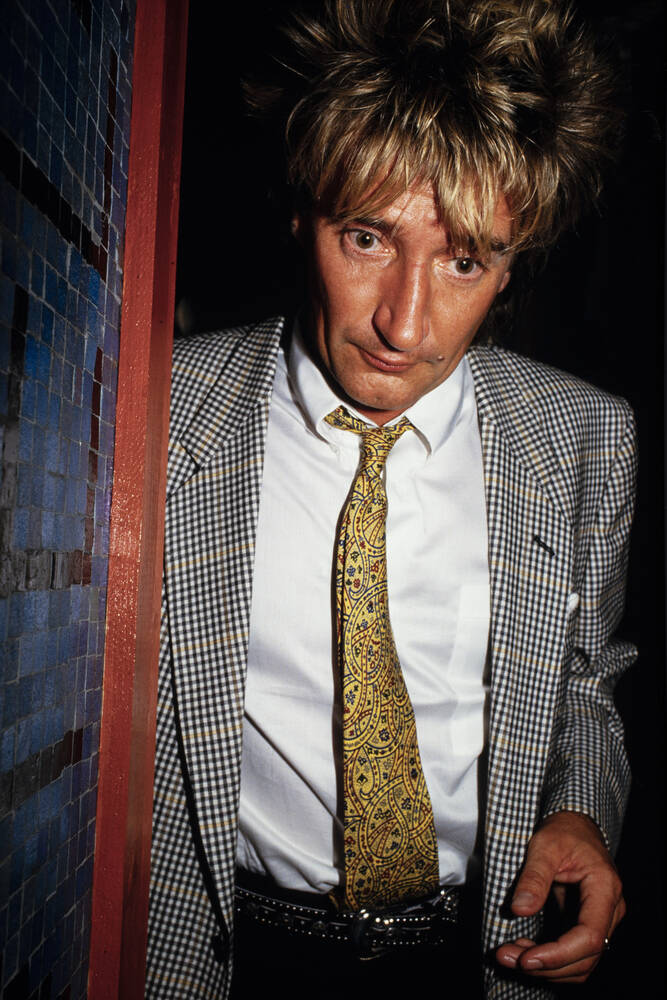 Rod Stewart - Photographic print for sale