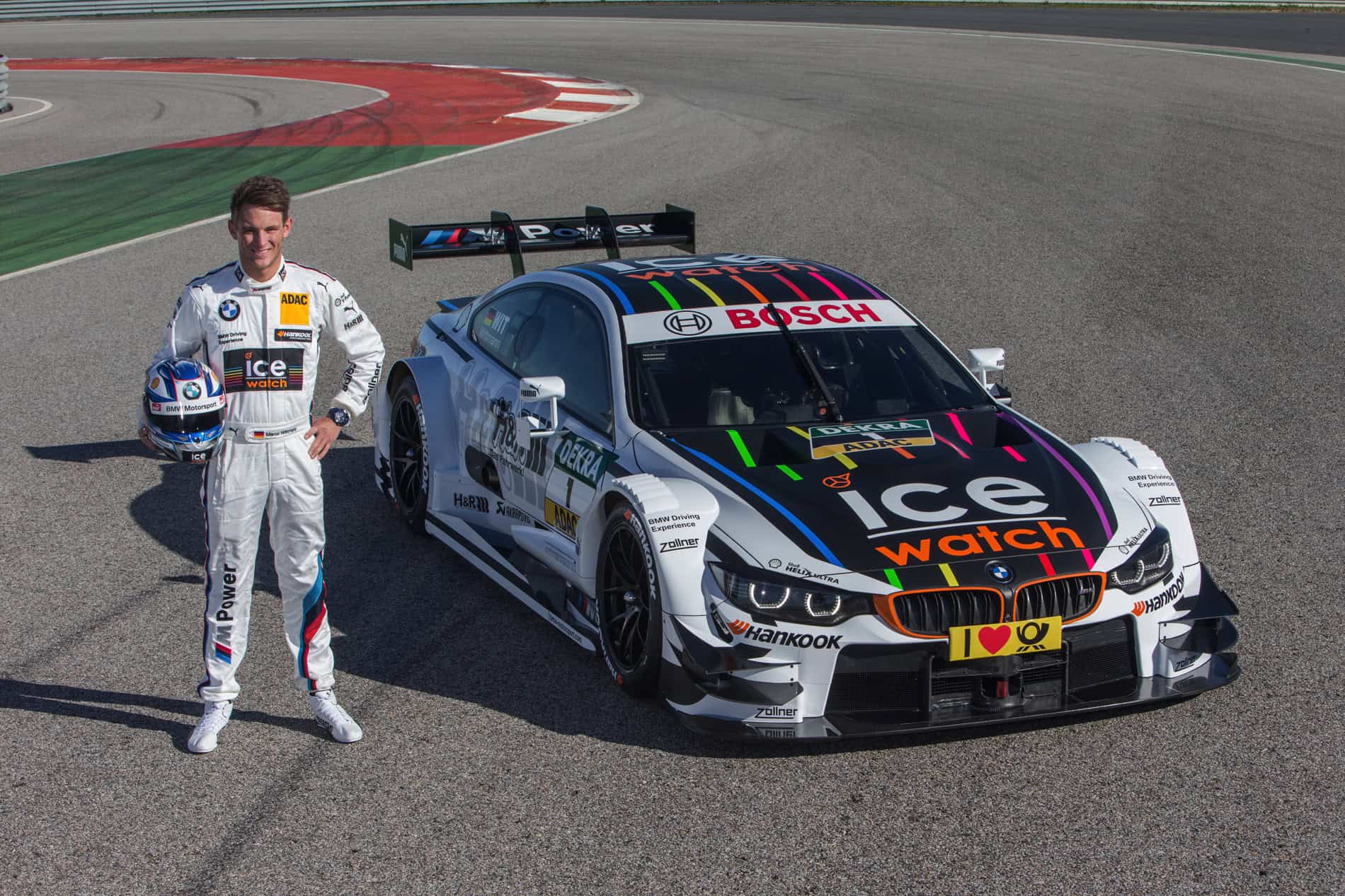 First appearance of the 2015 season for the BMW M4 DTM