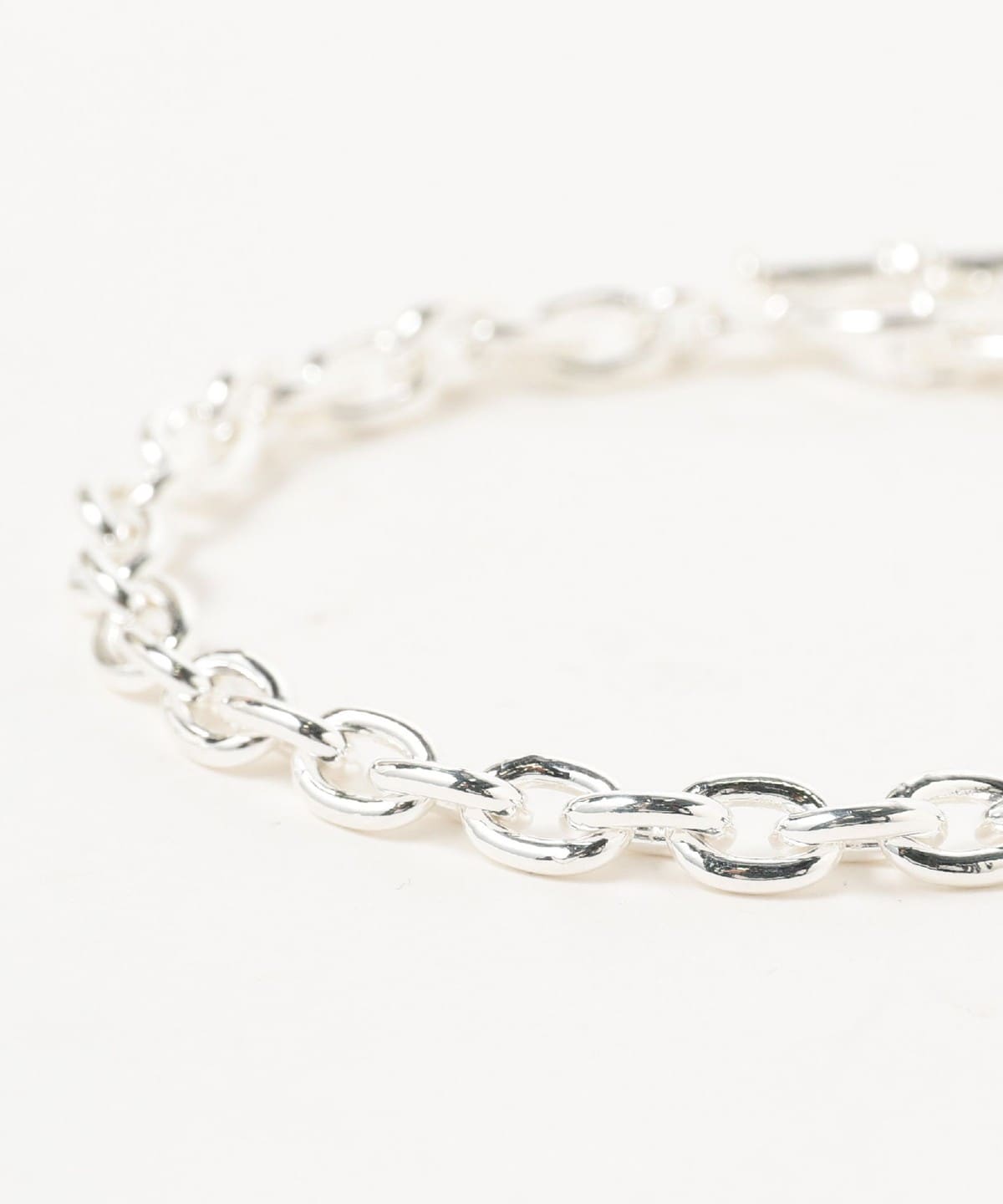 BEAMS（ビームス）アズキ チェーン ブレスレット SILVER925