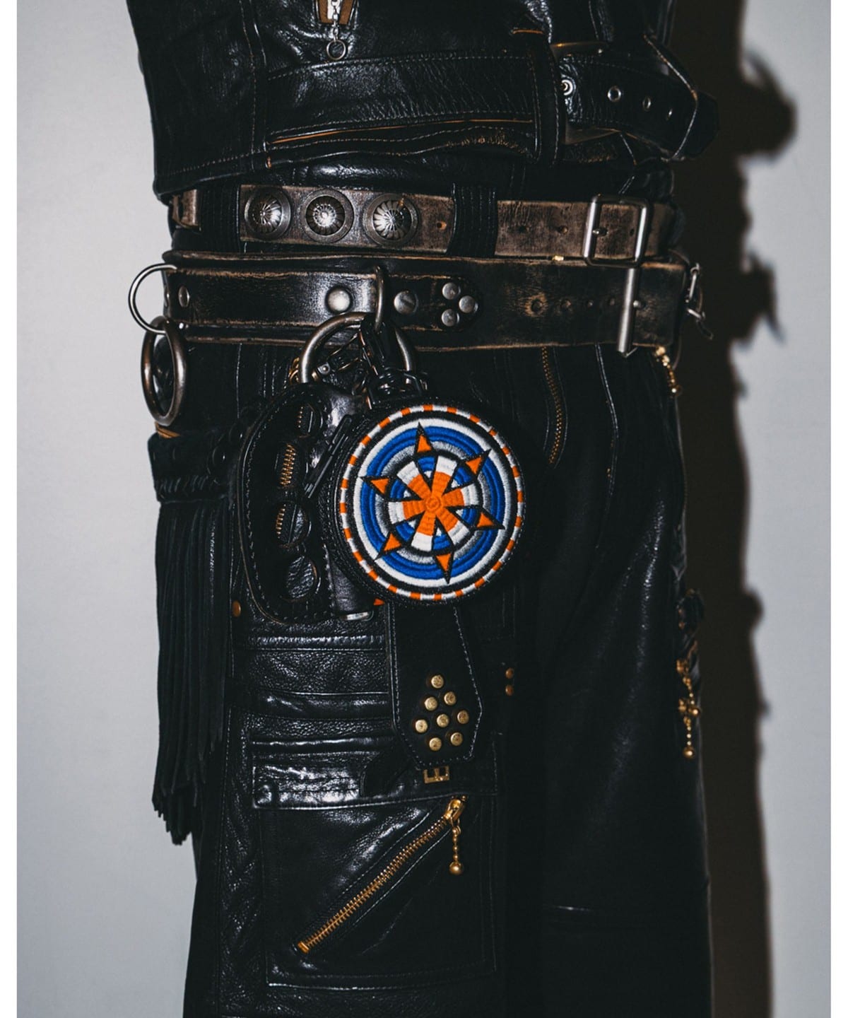 BEAMS（ビームス）【別注】blackmeans / CIRCLE POUCH（財布・小物