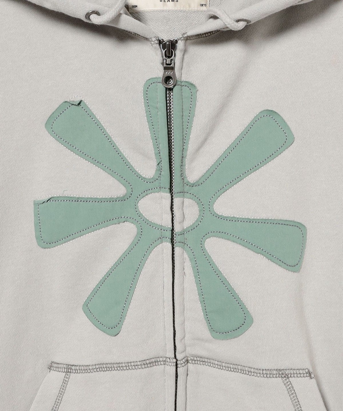 BEAMS（ビームス）【別注】De-void* × FUTURE ARCHIVE / ZIP HOODIE