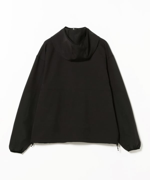 BEAMS（ビームス）撥水 レイズド ハーフジップ フーディ（トップス