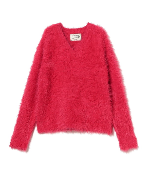 BEAMS（ビームス）FUTURE ARCHIVE / SHAGGY VNECK KNIT（トップス