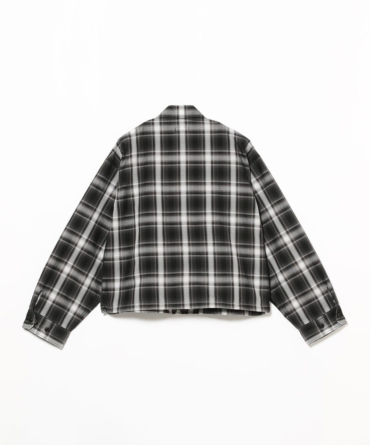 BEAMS（ビームス）ショート チェック ブルゾン（ブルゾン ブルゾン