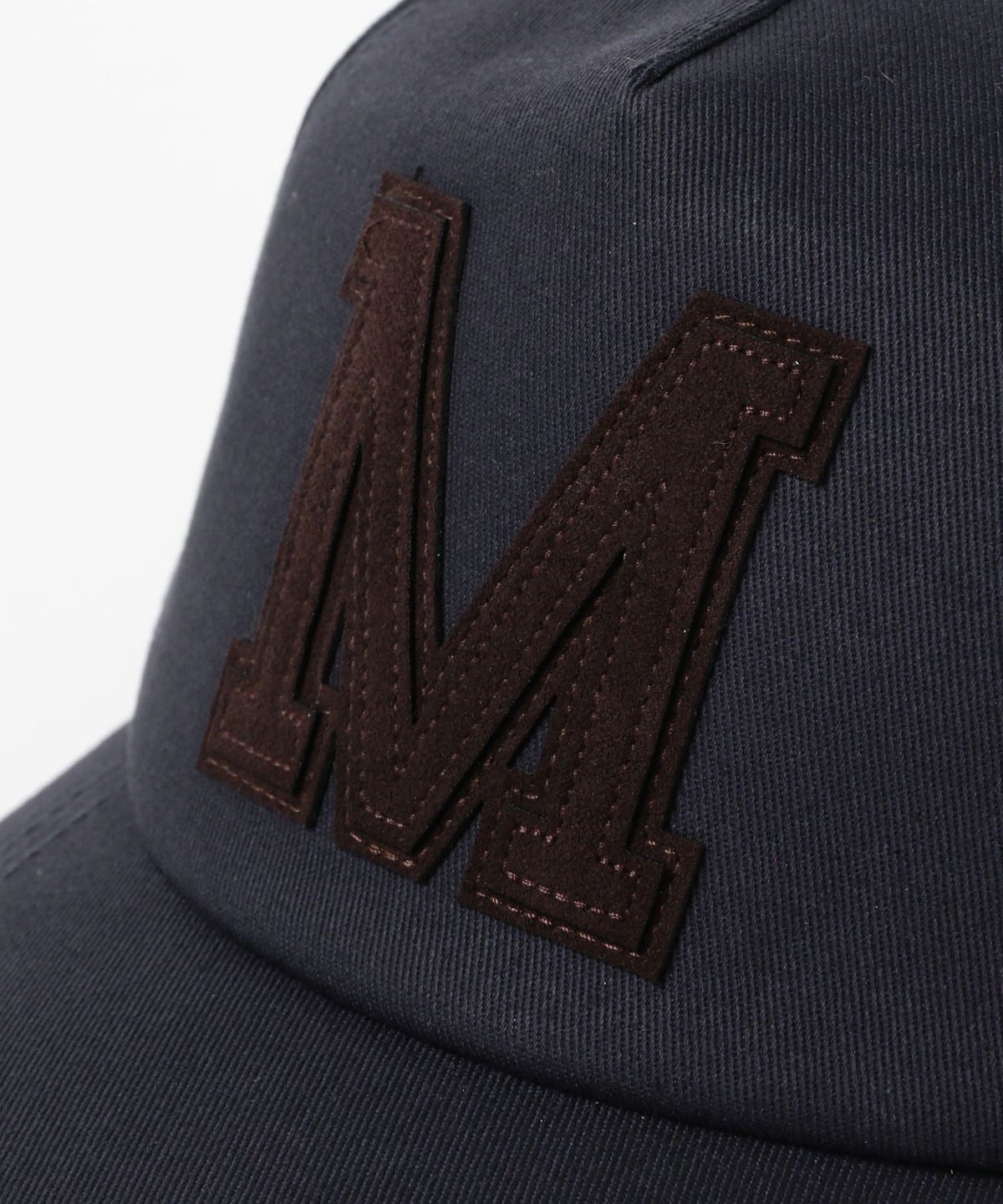 BEAMS F（ビームスF）MONCLER / M ロゴ ベースボール キャップ（帽子