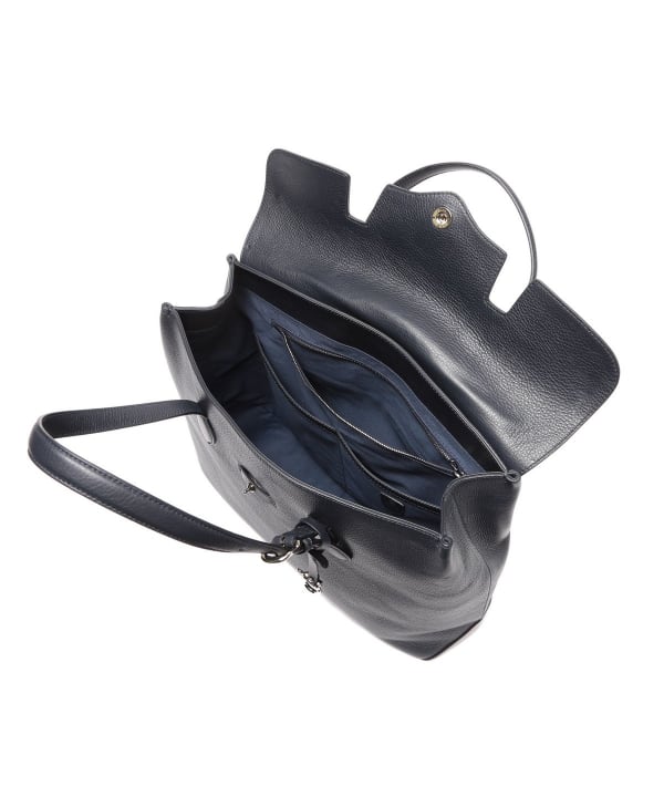 BEAMS F（ビームスF）【別注】FARO / FRATELLI レザー フラップ トート