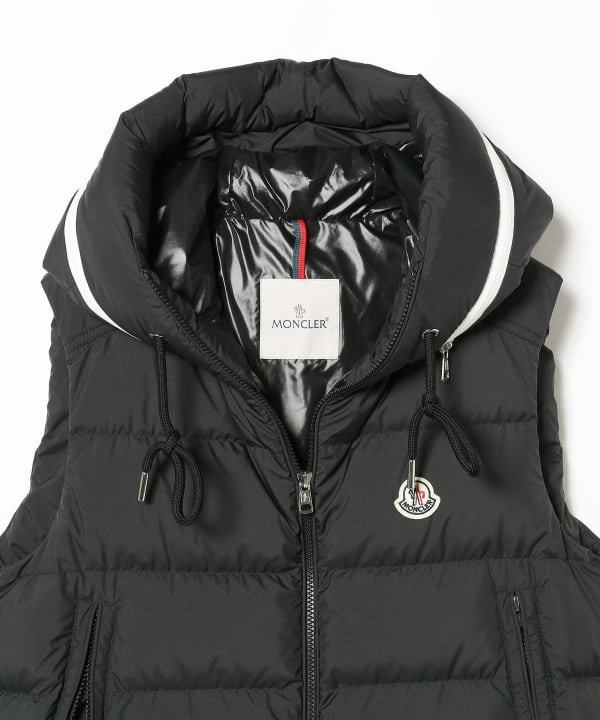 BEAMS F（ビームスF）MONCLER / CARDAMINE フーデット ダウンベスト