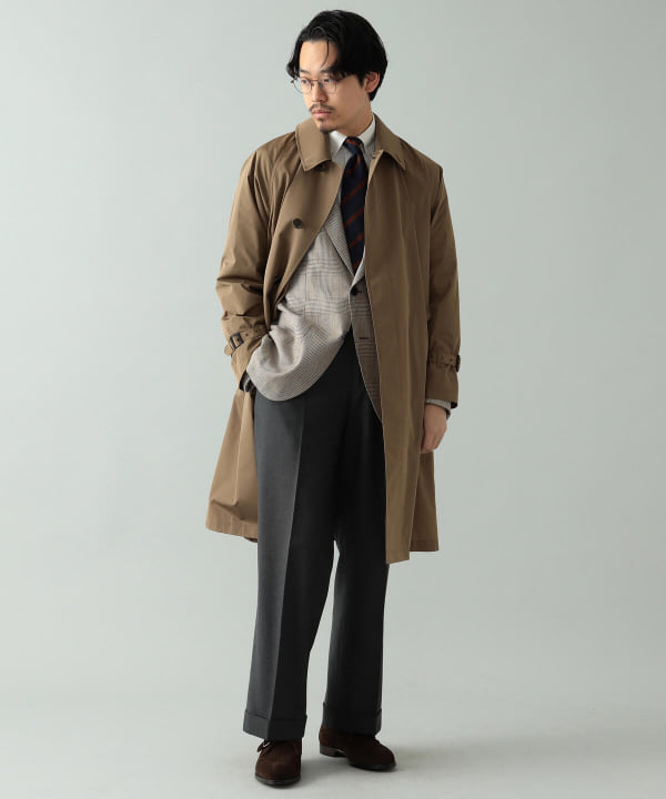 BEAMS F（ビームスF）シングル ラグランスリーブ コート（コート