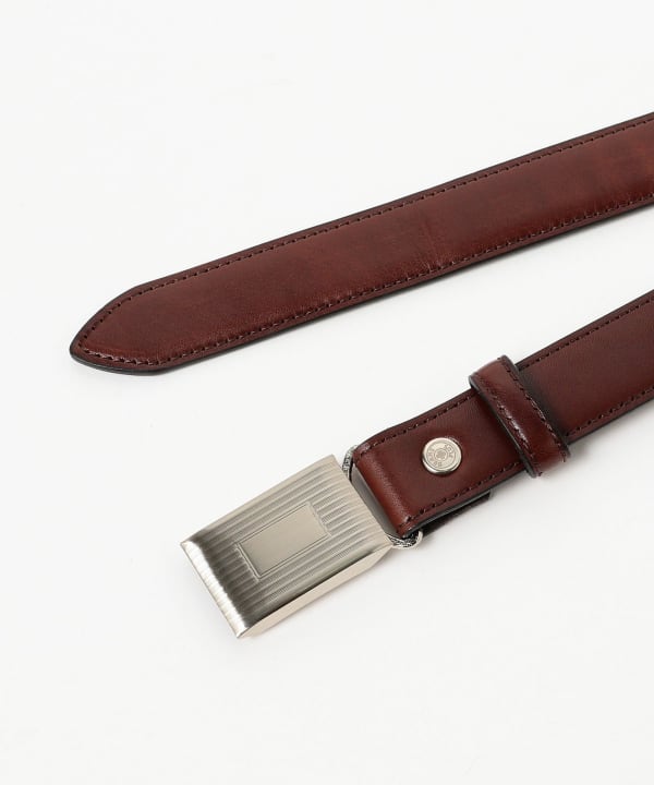 BEAMS PLUS（ビームス プラス）Plate Belt Dress Calf（ファッション