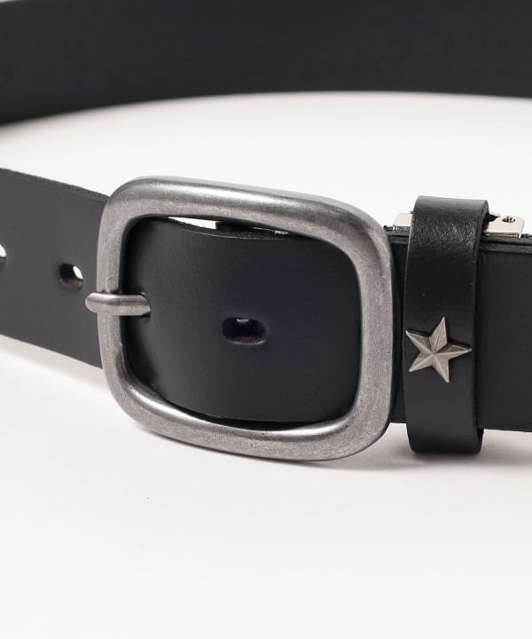 BEAMS HEART（ビームス ハート）スタースタッズ レザーベルト