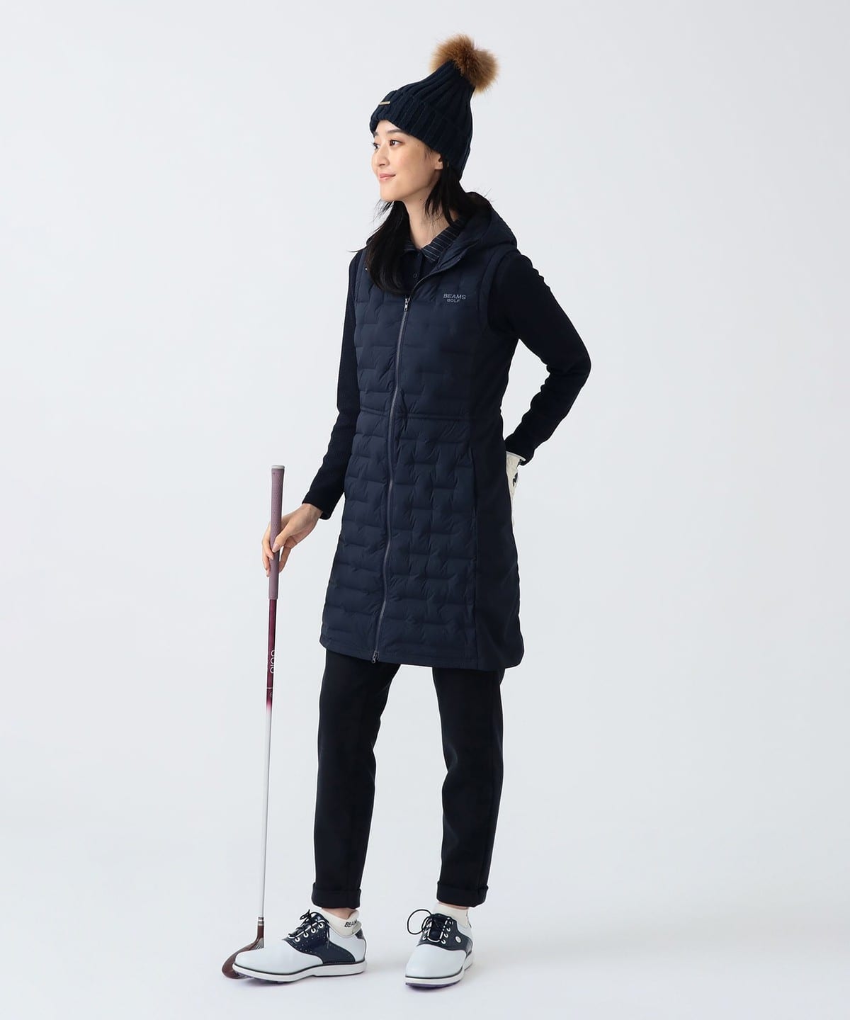 BEAMS GOLF（ビームス ゴルフ）PURPLE LABEL / 接結ダウン 切替