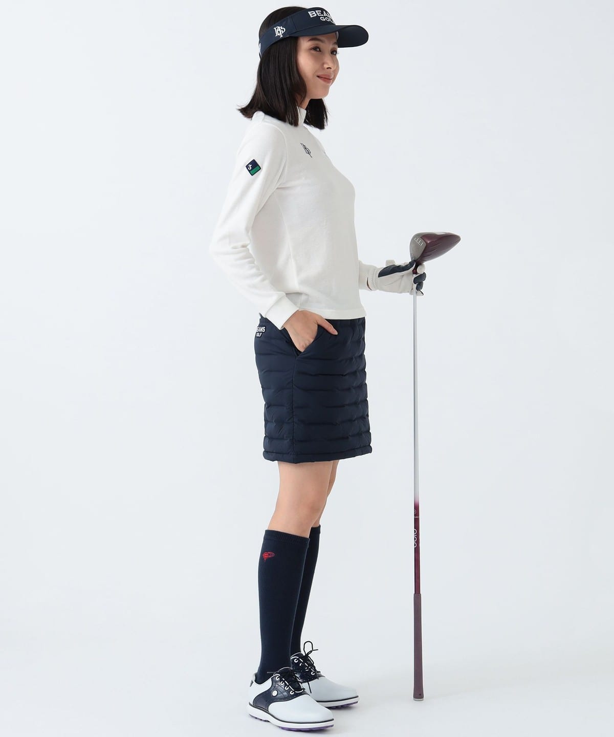 BEAMS GOLF（ビームス ゴルフ）PURPLE LABEL / 接結ダウン スカート